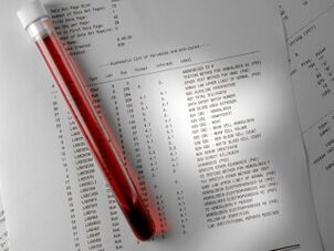 Proba de sangue para parasitos